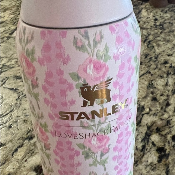 Love Shack Fancy x Stanley 20oz All Day Slim Blooming Heirloom New - Picture 5 of 10